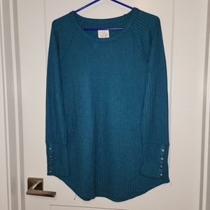 Waffle Knit Long Sleeve
